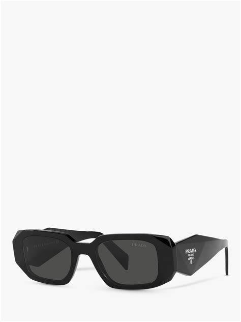 black prada sunglasses women's|prada black and white sunglasses.